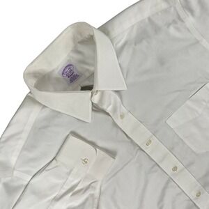 Brooks Brothers Shirt Mens 16.5 White Classic Fit Long Sleeve Button Down *Read*